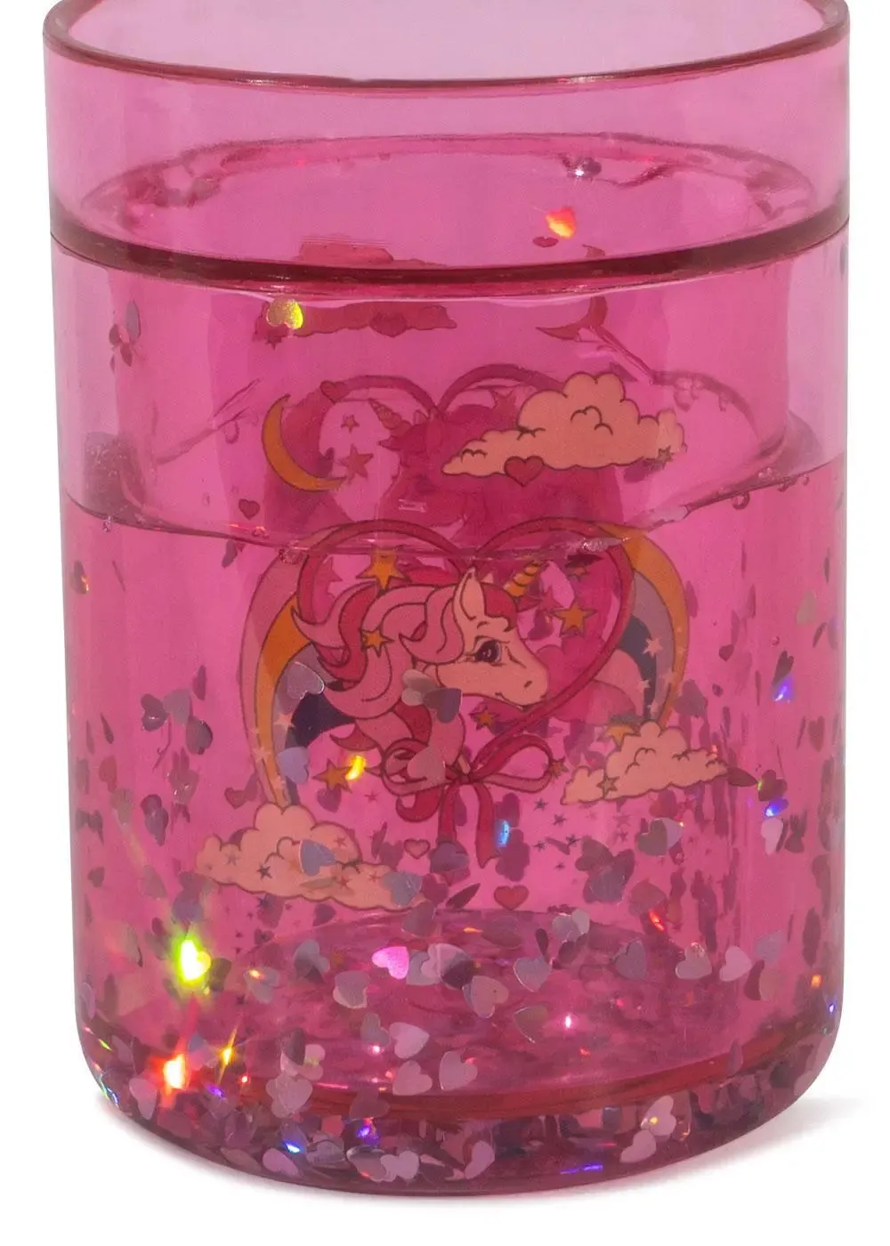 4 pack Glitter cups - Pink Mix