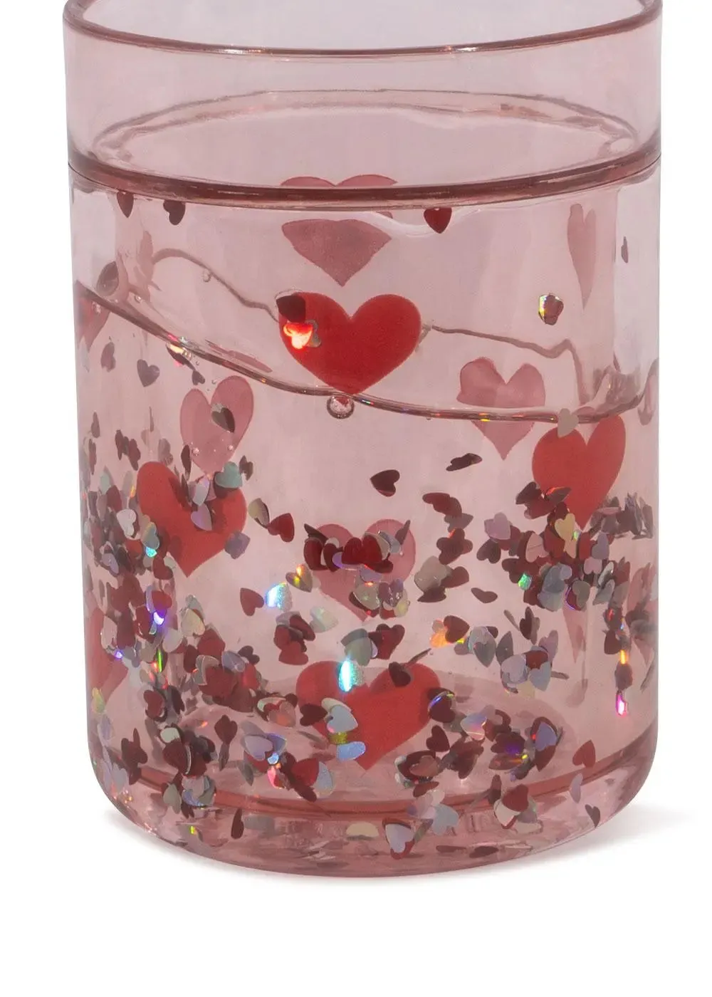 4 pack Glitter cups - Pink Mix
