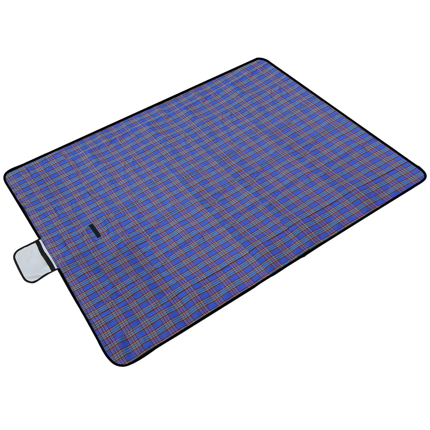 60" x 78" Foldable Waterproof Picnic Blanket with Strap