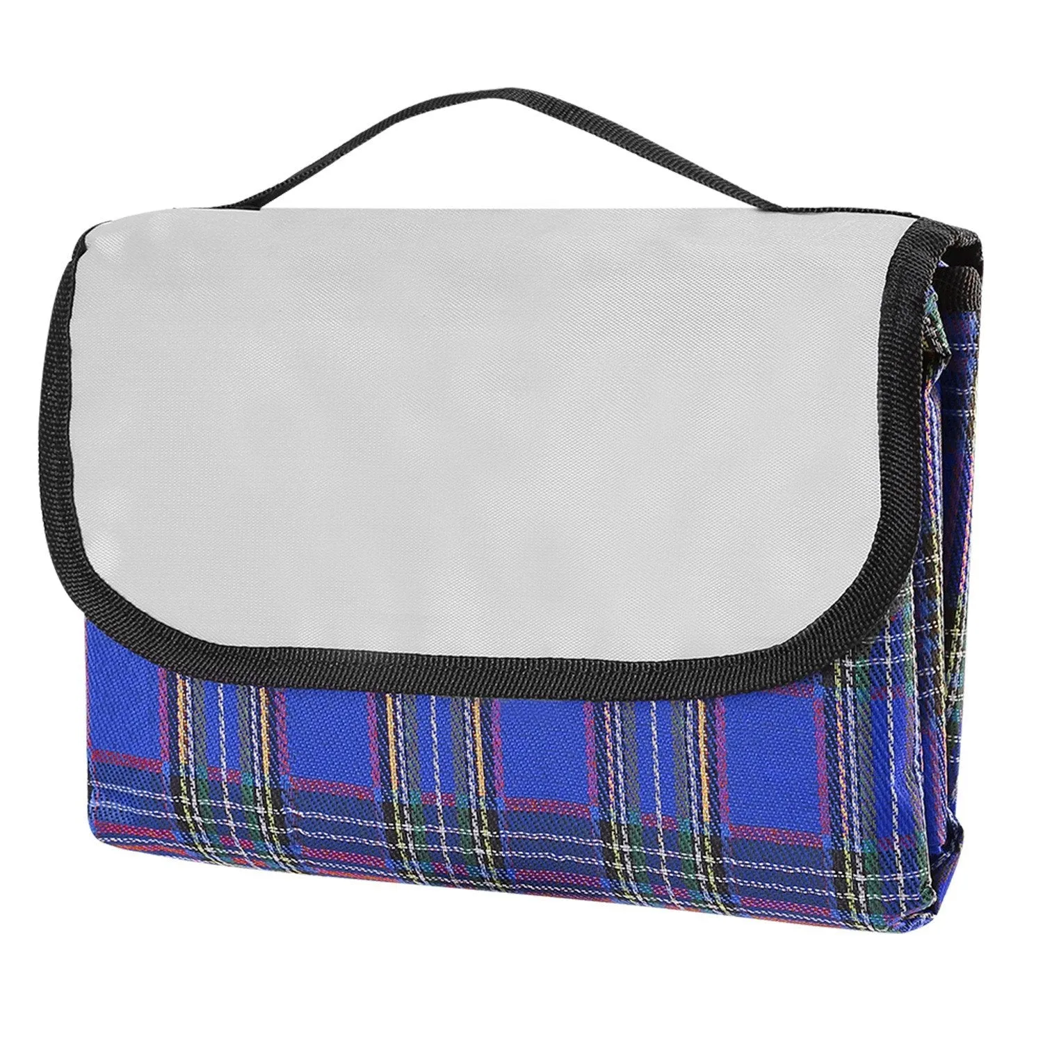 60" x 78" Foldable Waterproof Picnic Blanket with Strap
