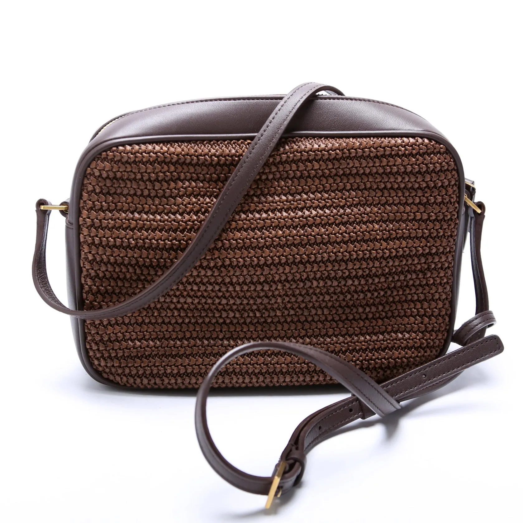 612542 Lou Camera Medium Raffia