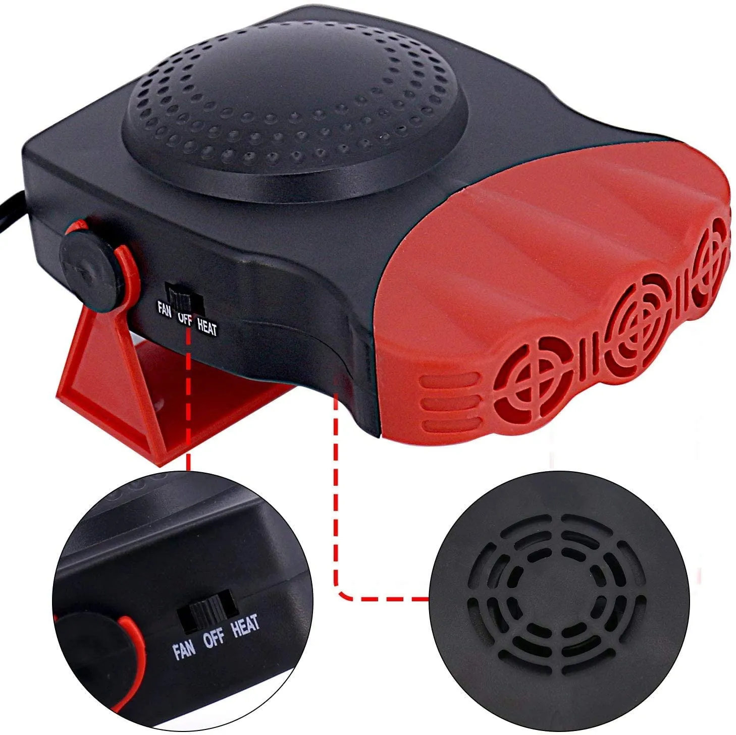 All-In-One Portable Car Heater & Frost Demister