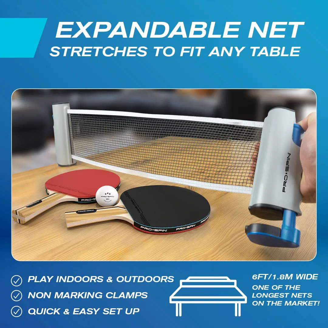 All-In-One Portable Ping Pong Set