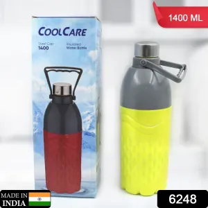 BPA-Free Water Bottle with Handle - Leak-Proof 1400ml