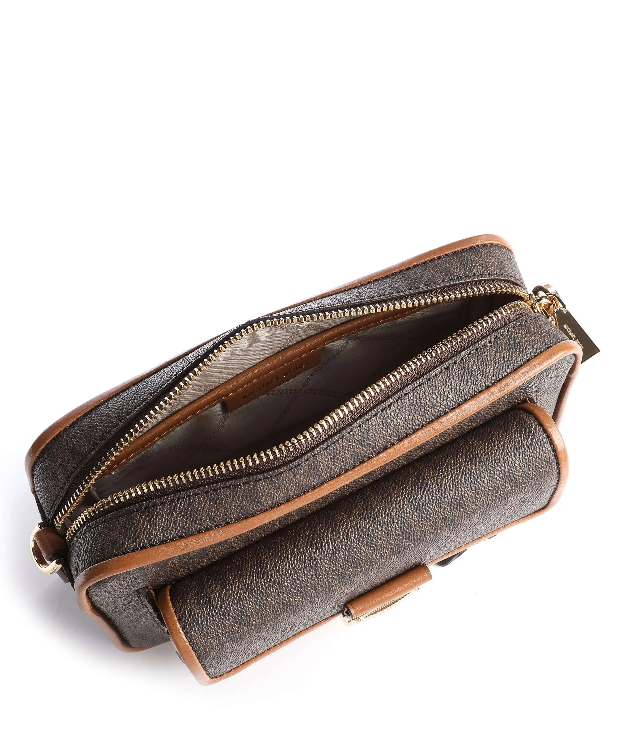 Bradshaw Medium Logo Camera Bag - Brown/Acorn