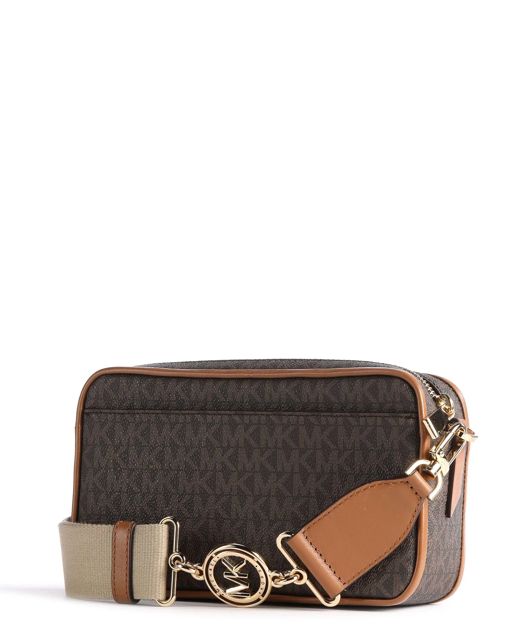 Bradshaw Medium Logo Camera Bag - Brown/Acorn