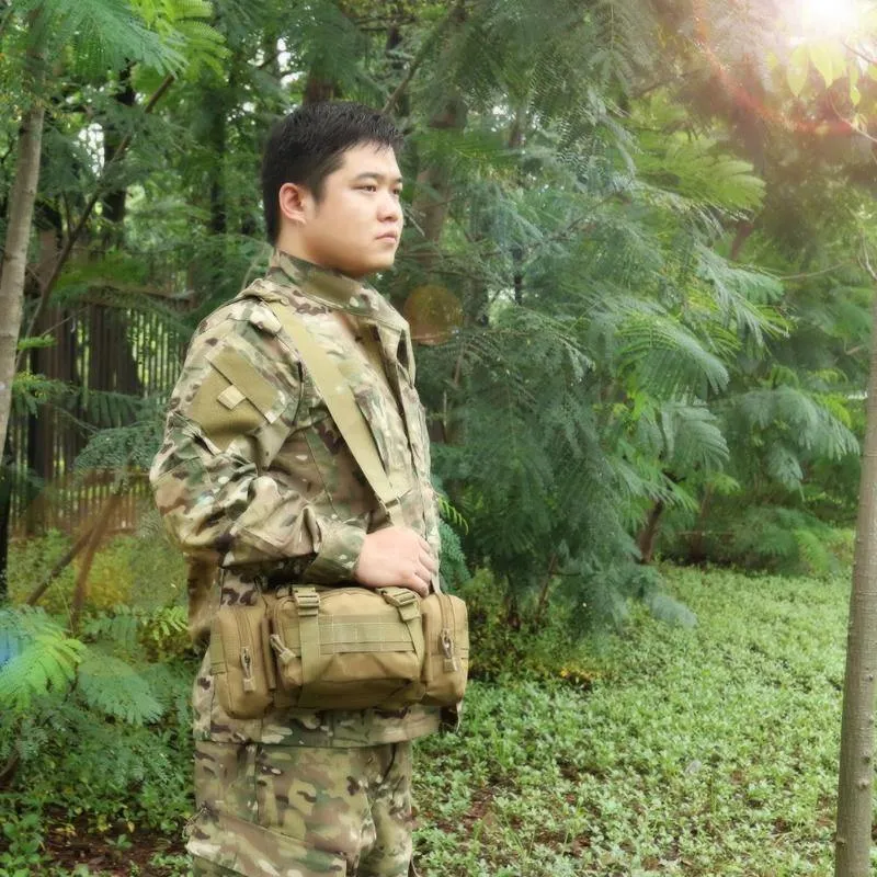 Camouflage Camping Hiking Hunting Shoulder Bag