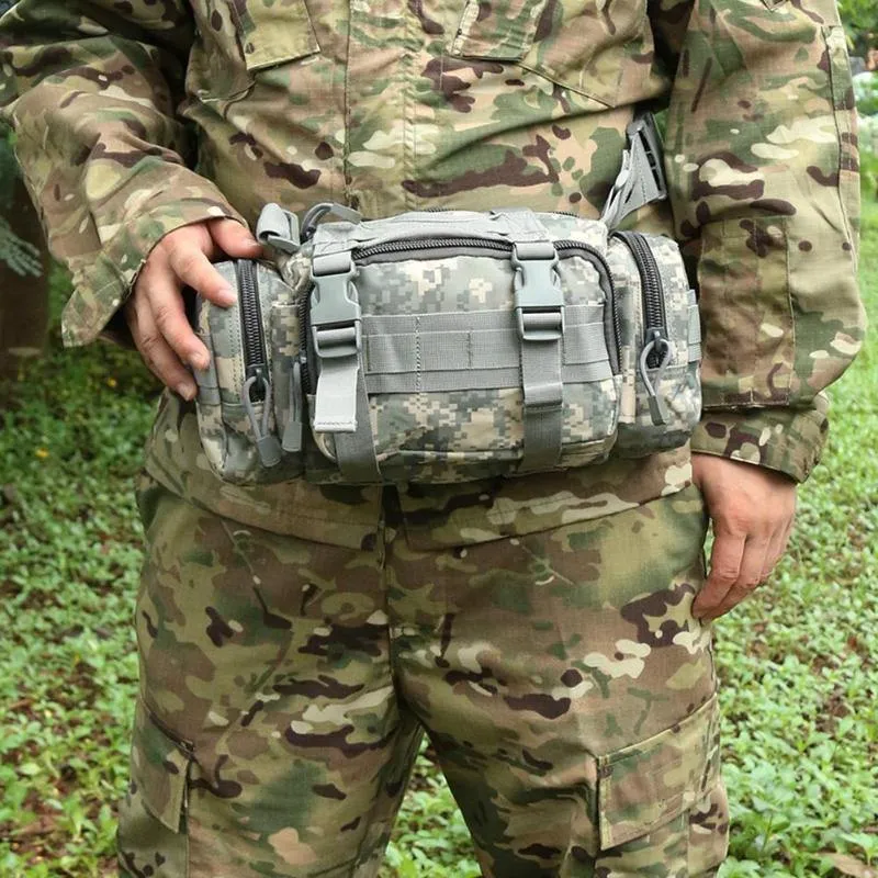 Camouflage Camping Hiking Hunting Shoulder Bag