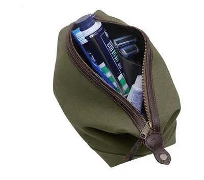 Canvas & Leather Travel Kit