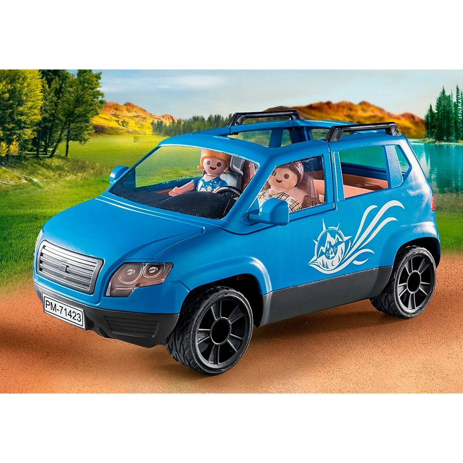 Caravan with Car