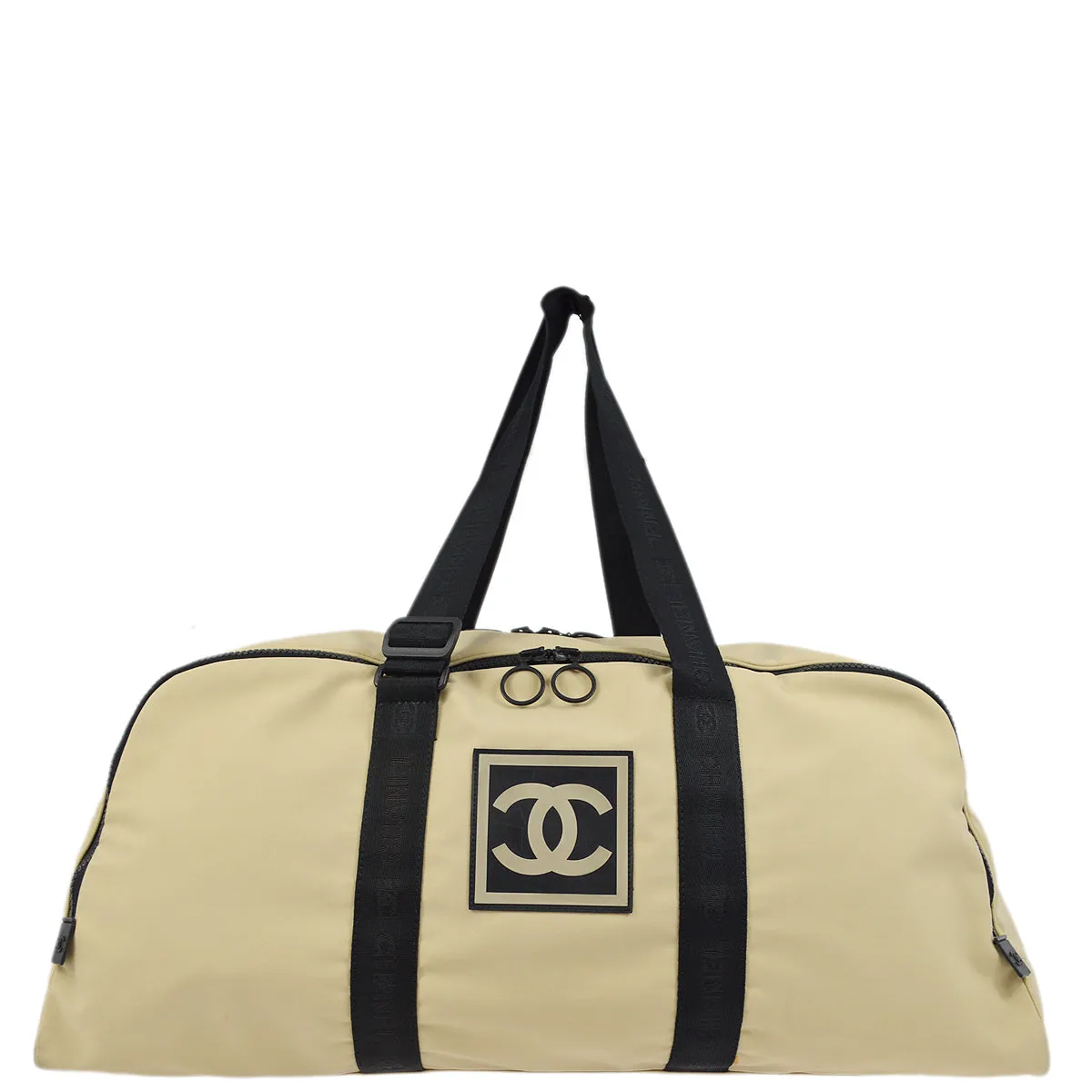 Chanel 2001-2003 Nylon Sport Line Gym Bag