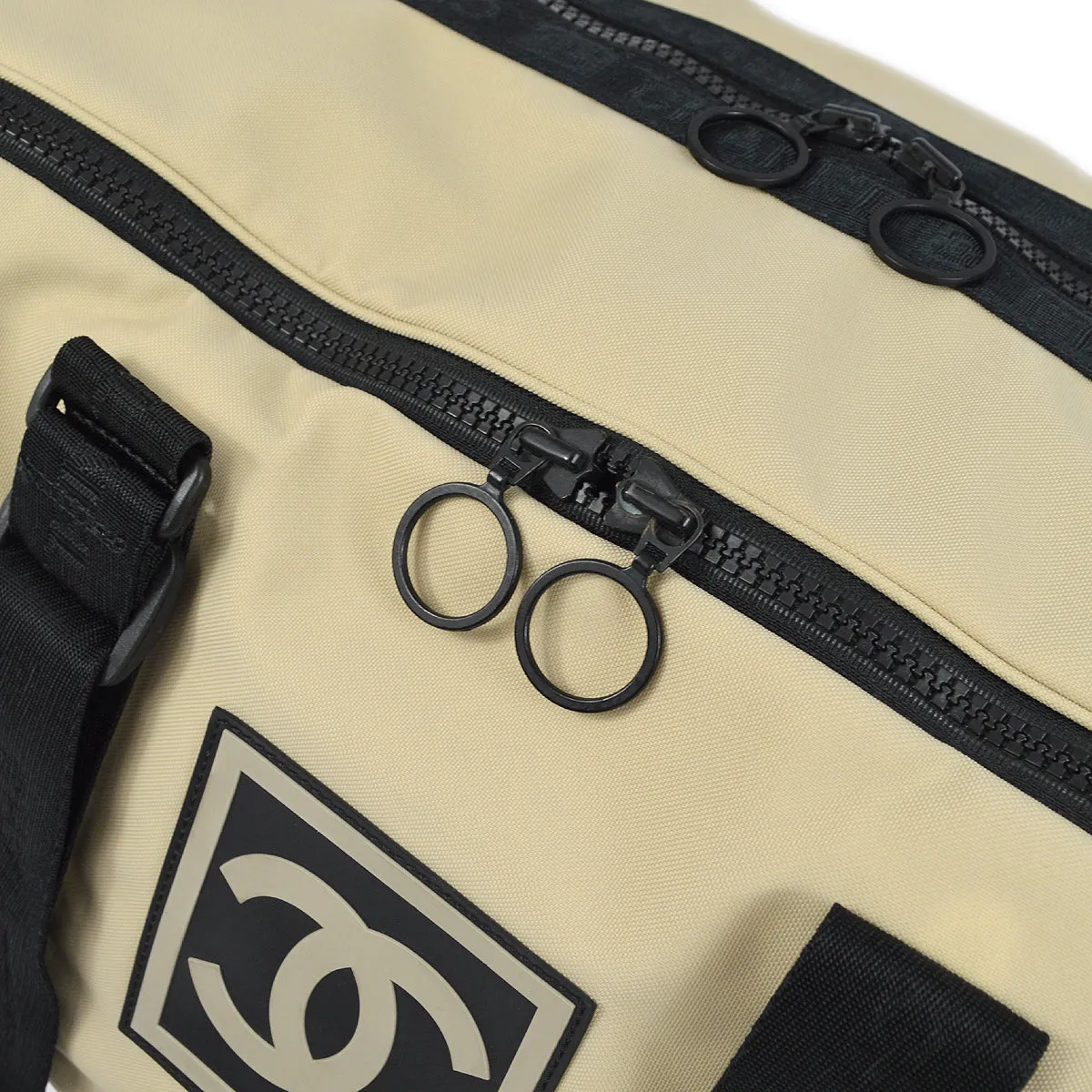Chanel 2001-2003 Nylon Sport Line Gym Bag