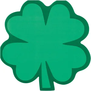 Charming Shamrock Shaped Napkins - 16 Pkt