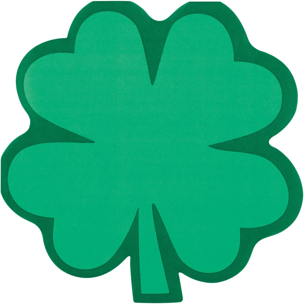 Charming Shamrock Shaped Napkins - 16 Pkt