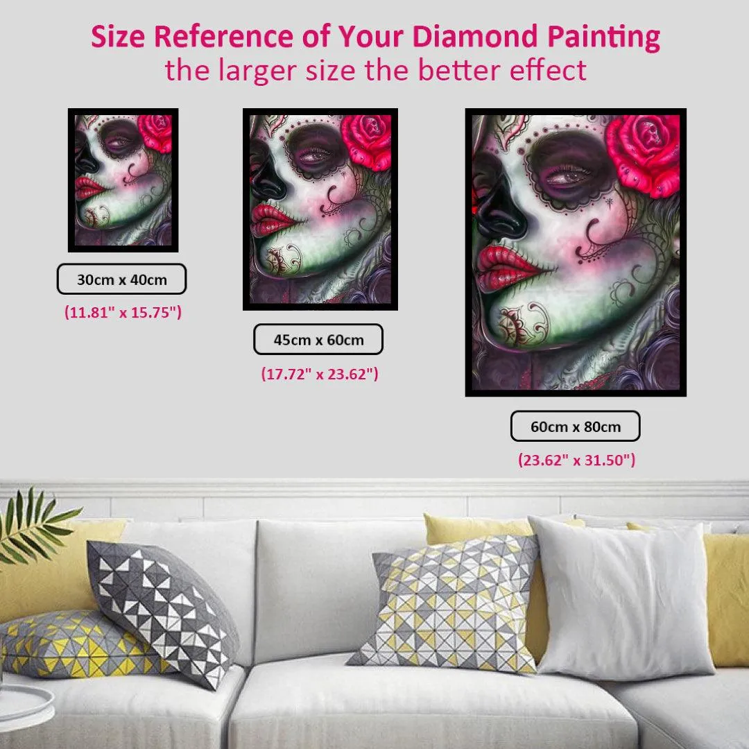 Charming Skull Lady