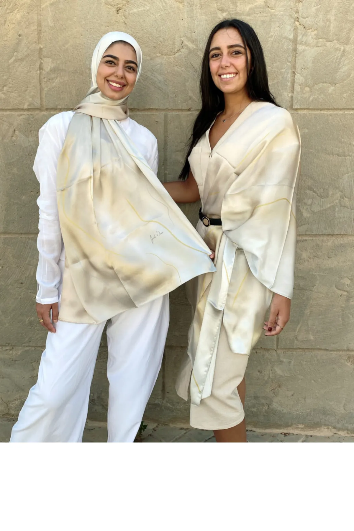 Classic Champagne Scarf