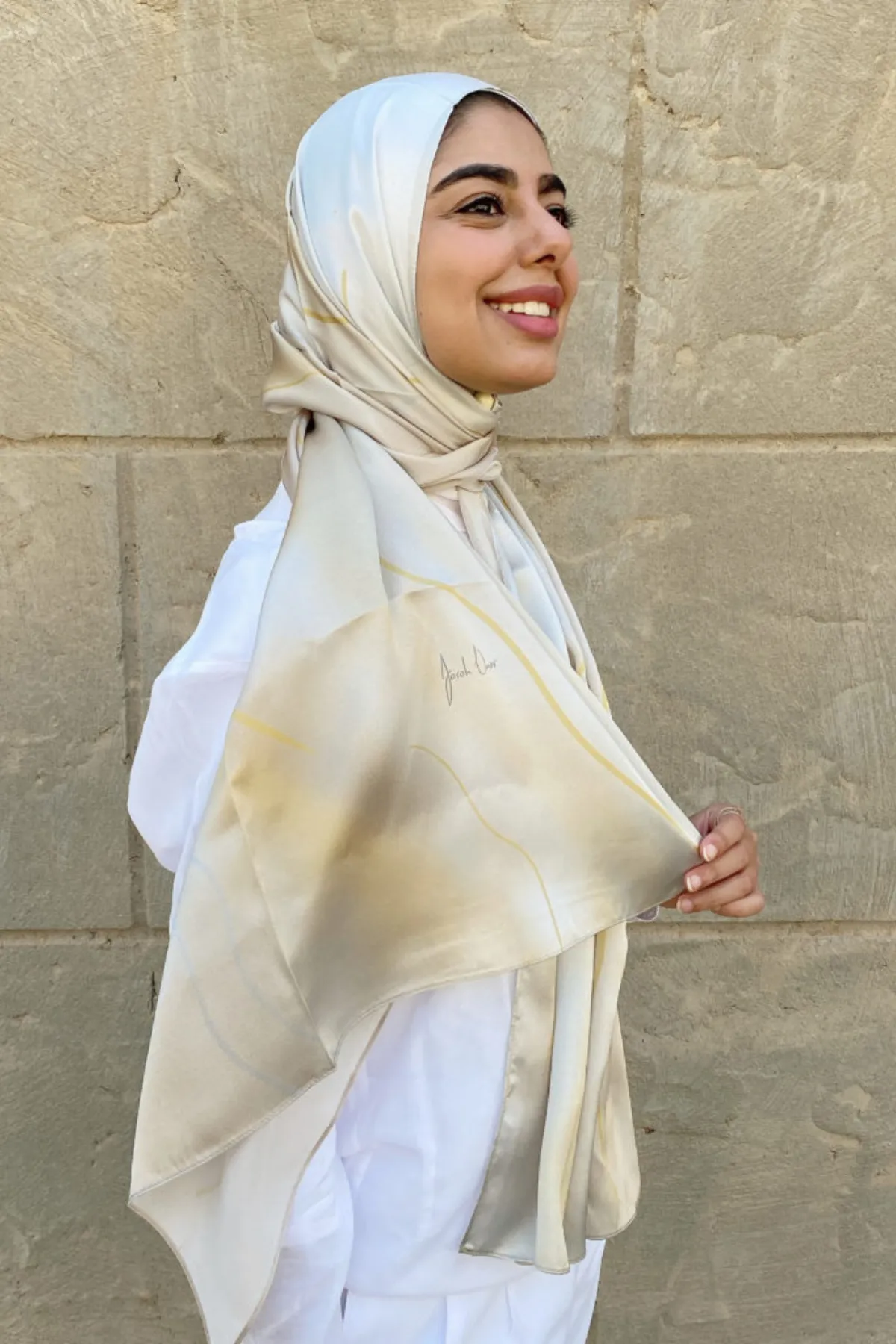 Classic Champagne Scarf