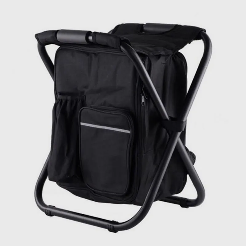 Cooler Bag For Outdoor Camping Multiple Function Foldable Beach Chair