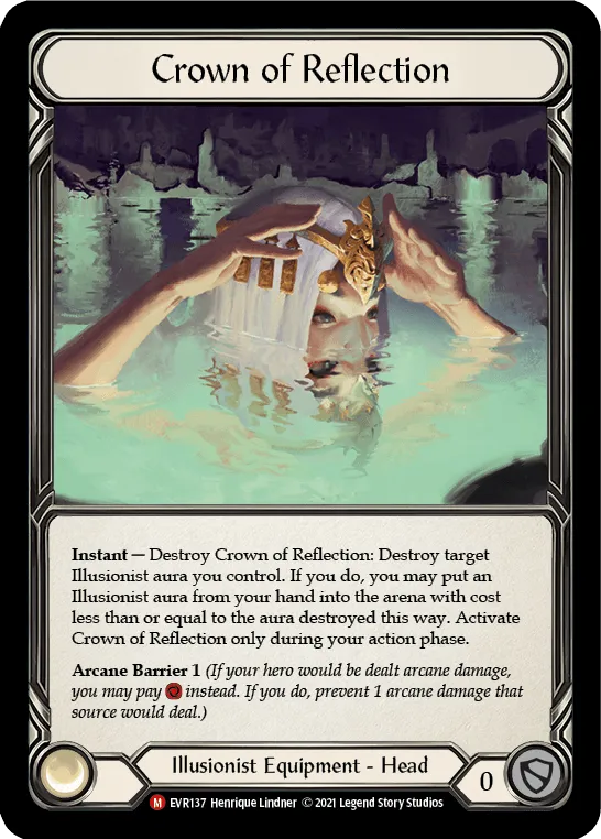 Crown of Reflection [EVR137] (Everfest)  1st Edition Cold Foil