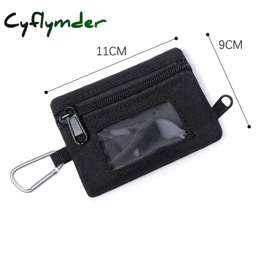 Cyflymder Outdoor EDC Molle Pouch Wallet Waterproof Portable Travel Zipper Waist Bag for Camping Hiking EDC Pouch