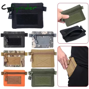Cyflymder Outdoor EDC Molle Pouch Wallet Waterproof Portable Travel Zipper Waist Bag for Camping Hiking EDC Pouch