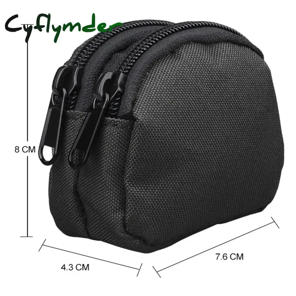 Cyflymder Outdoor EDC Molle Pouch Wallet Waterproof Portable Travel Zipper Waist Bag for Camping Hiking EDC Pouch
