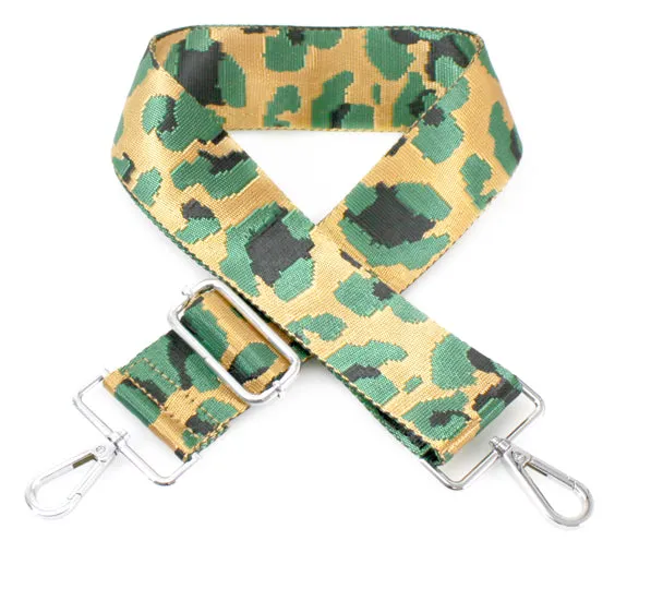 Detachable patterned bag strap for camera bag