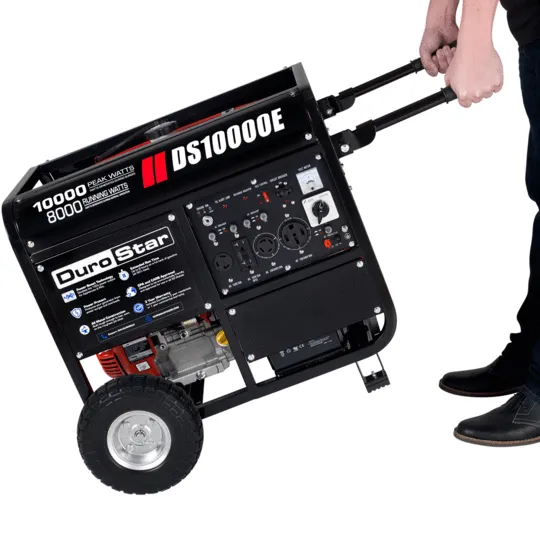DuroStar DS10000E 8000W/10000W Gas Electric Start Generator New
