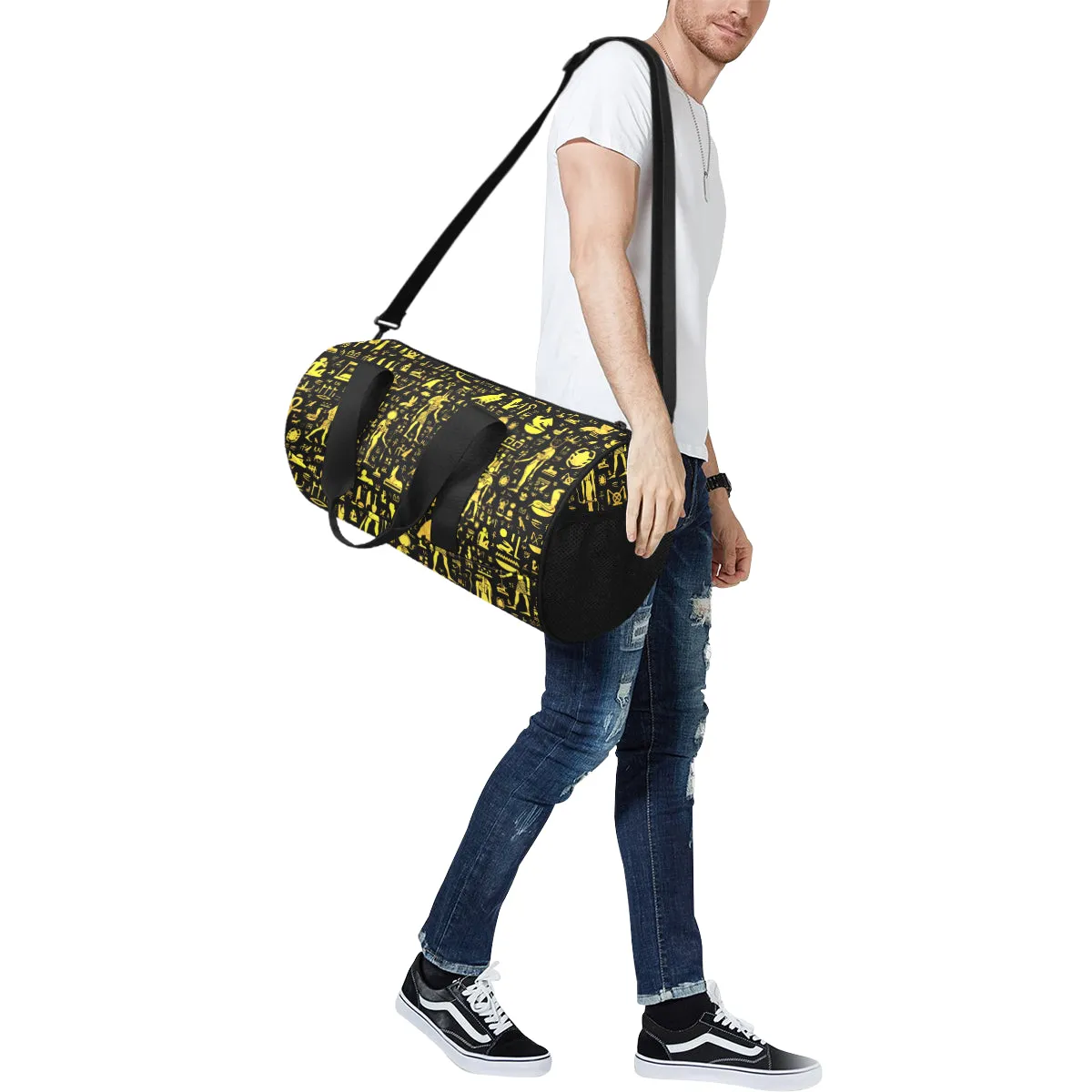 Egyptian Hieroglyphs Duffel Bag