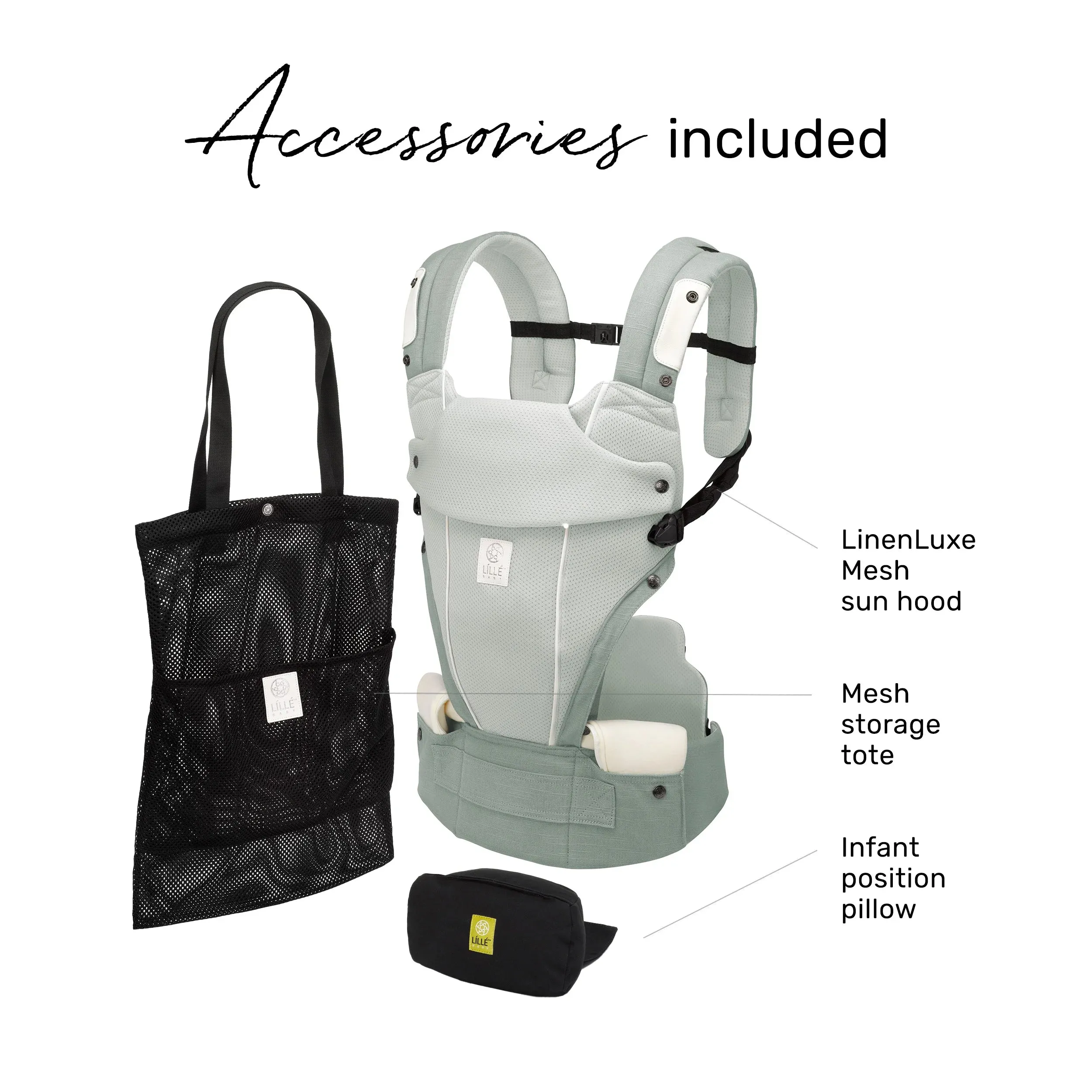 Elevate Air 6-in-1 Baby Carrier - Sea Breeze