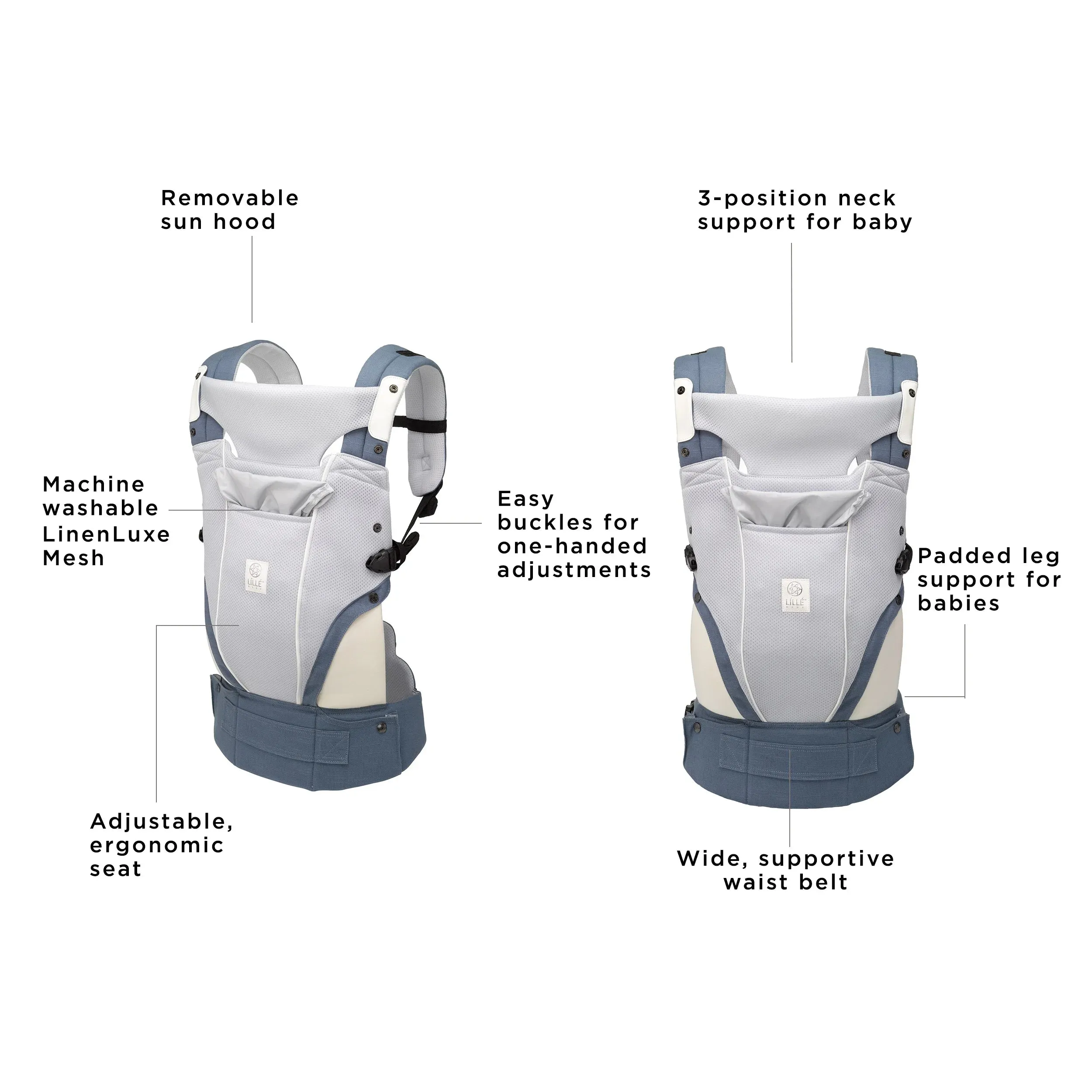Elevate Air 6-in-1 Baby Carrier - Vapor