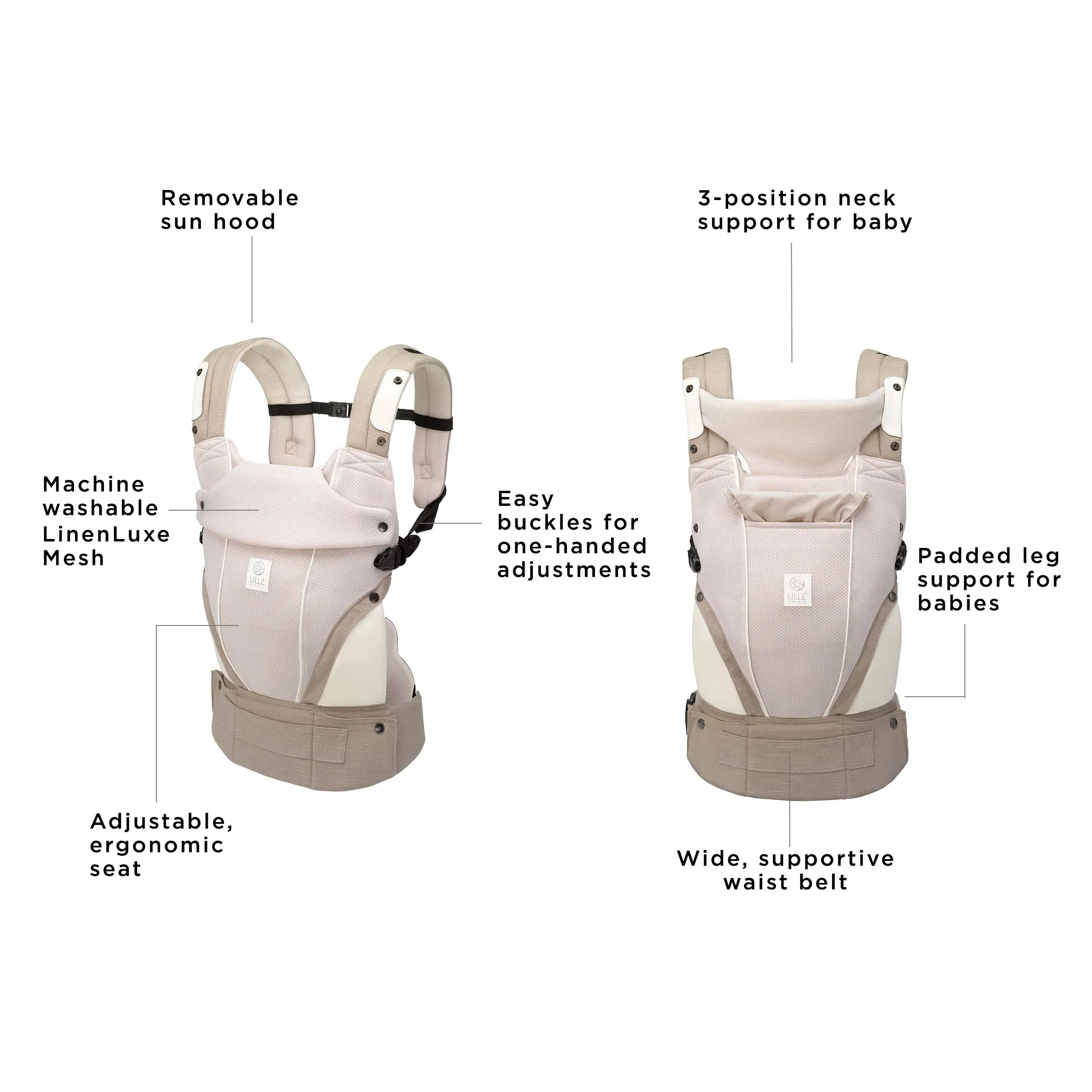 Elevate Air 6-in-1 Baby Carrier - Whisper