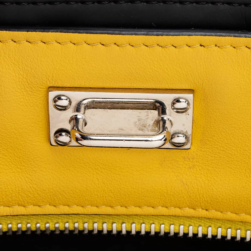Fendi Nappa Embossed FF 1974 Peekaboo X Lite Bag (SHF-20545)