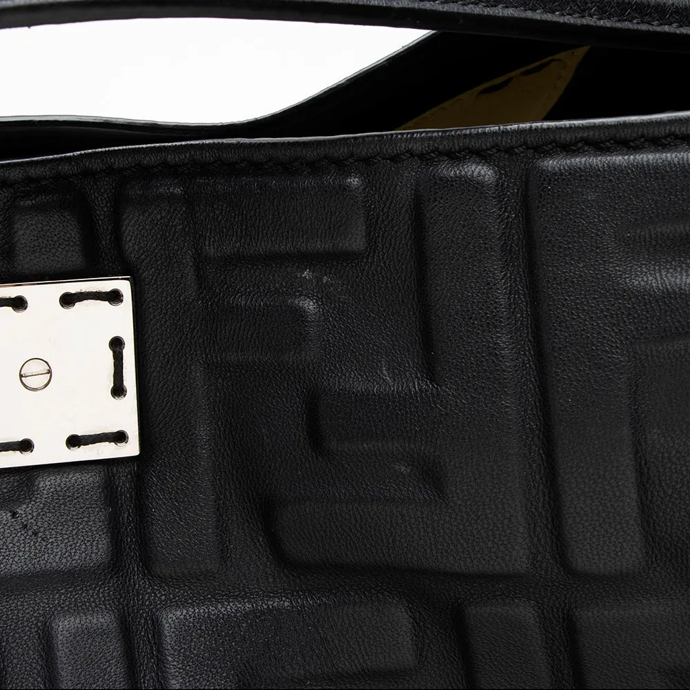Fendi Nappa Embossed FF 1974 Peekaboo X Lite Bag (SHF-20545)