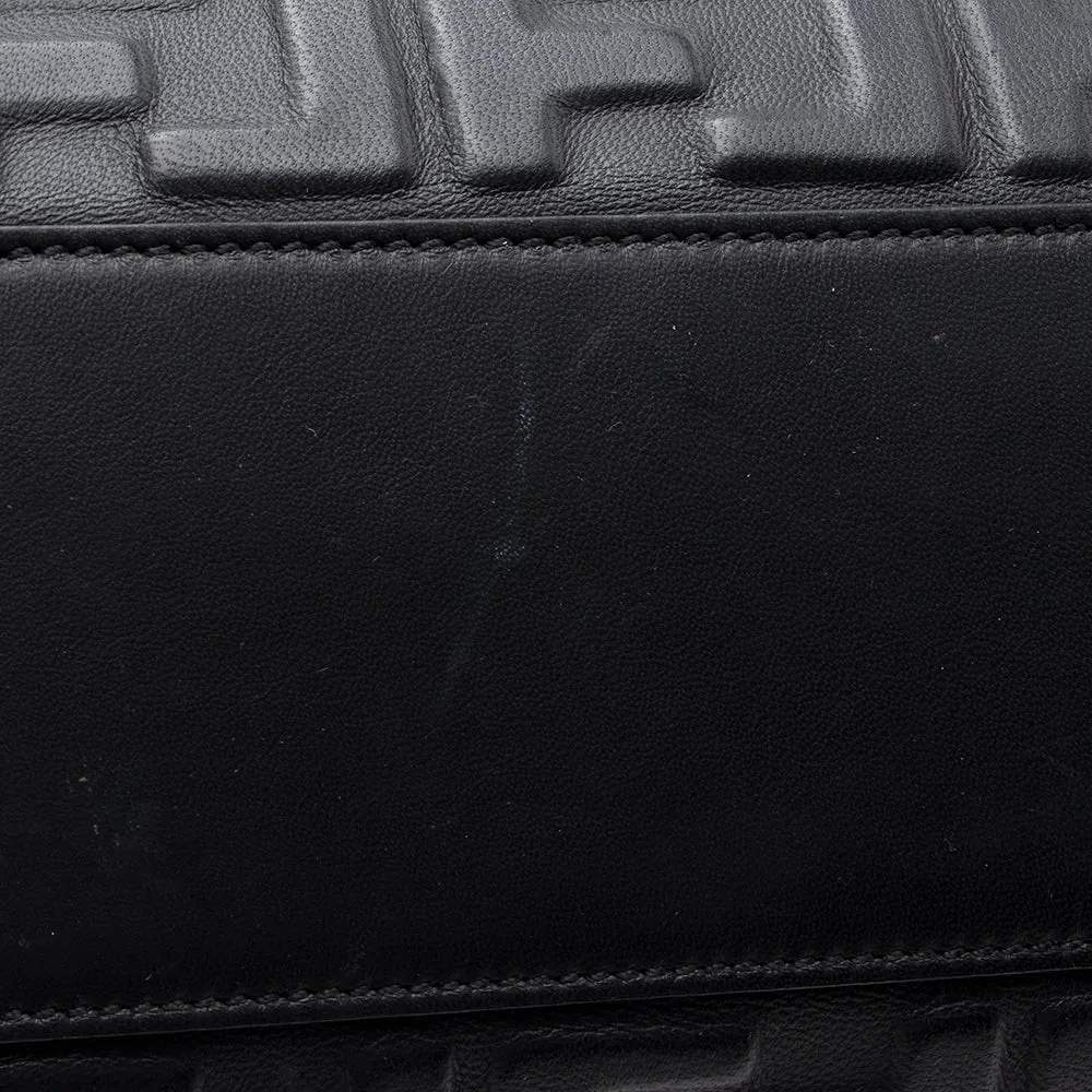 Fendi Nappa Embossed FF 1974 Peekaboo X Lite Bag (SHF-20545)