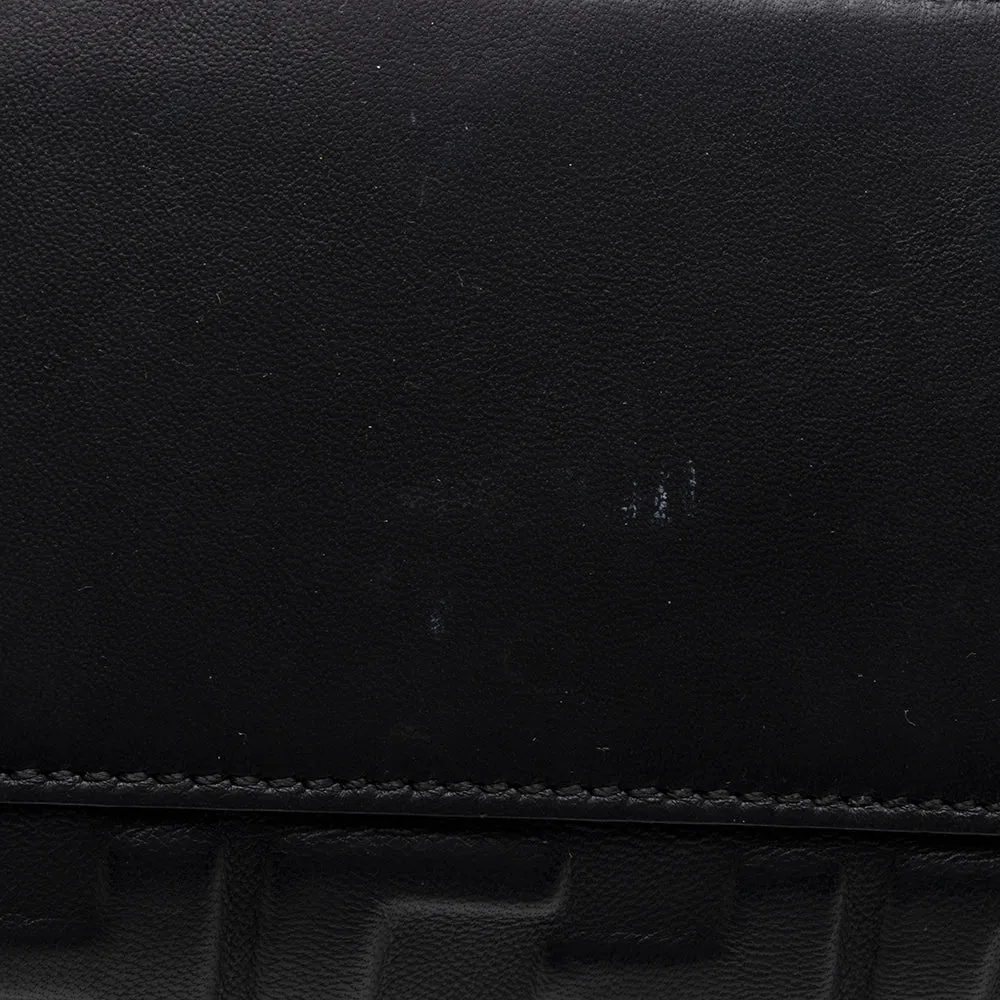 Fendi Nappa Embossed FF 1974 Peekaboo X Lite Bag (SHF-20545)
