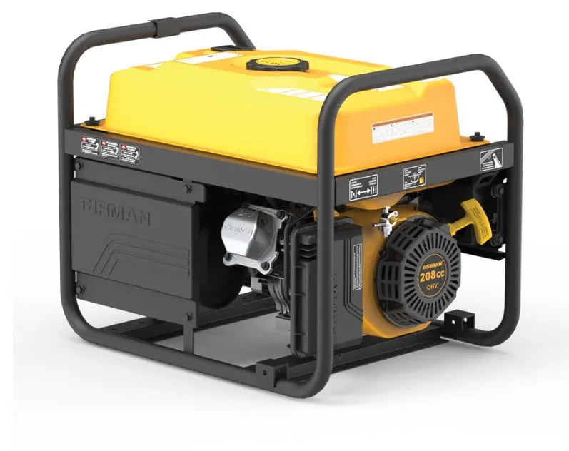 Firman P03605 Portable Generator 3650/4550 Watt 30 Amp 120/240V Recoil Start Gas New