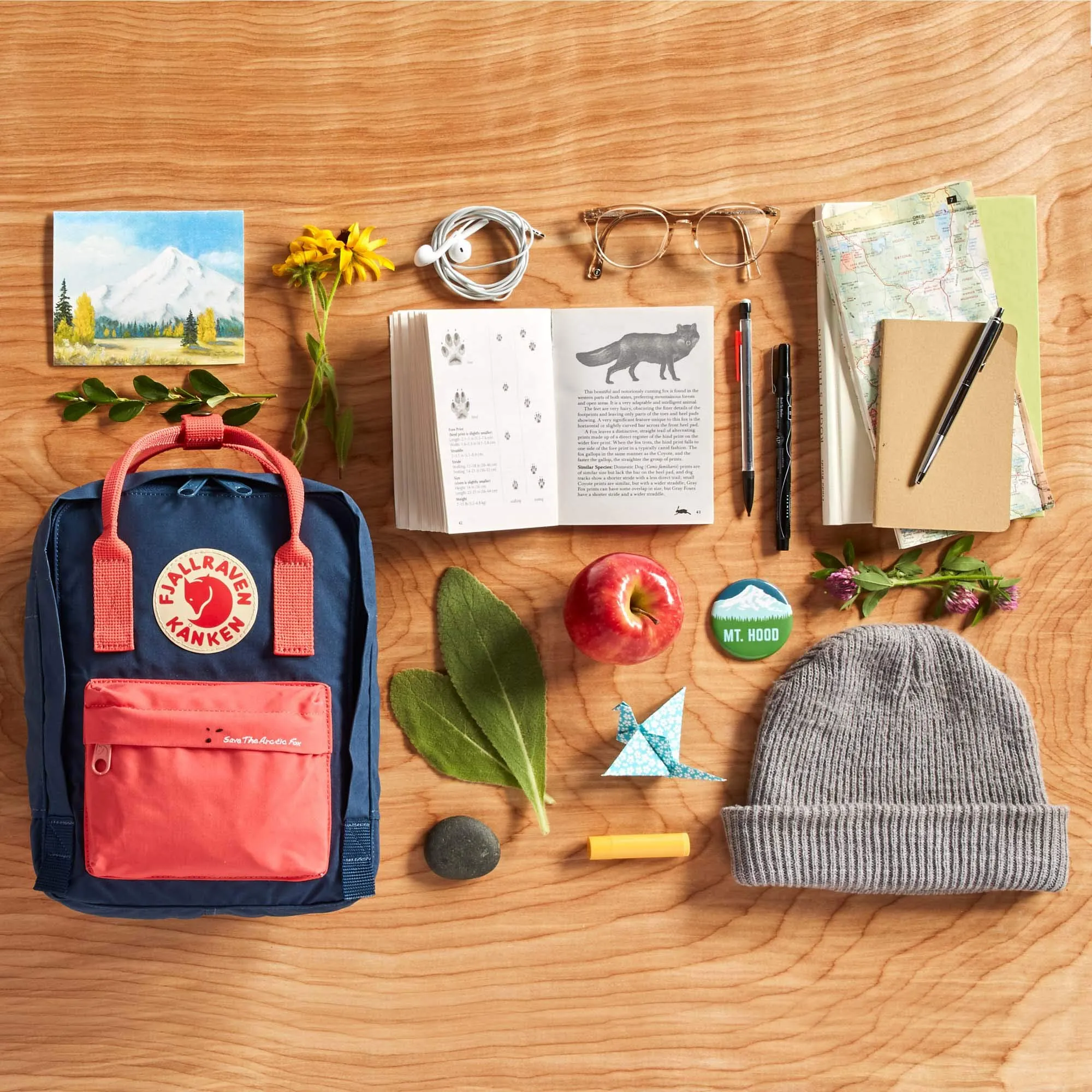 Fjallraven - Kanken Mini Classic Backpack for Everyday, Lake Blue