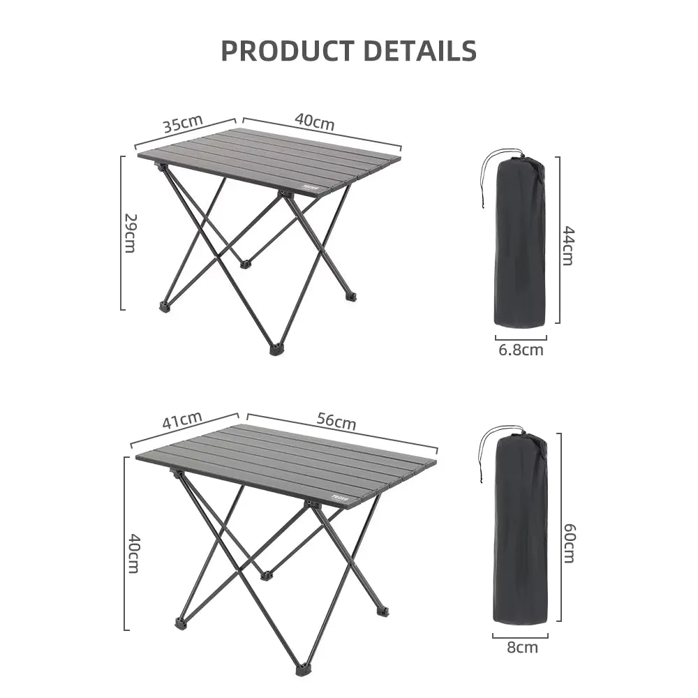 Foldable Camping Tables Tourist Bbq Picnic Fodling Tables Yard Balcony Garden Portable Aluminum Alloy Tables Camp Supples