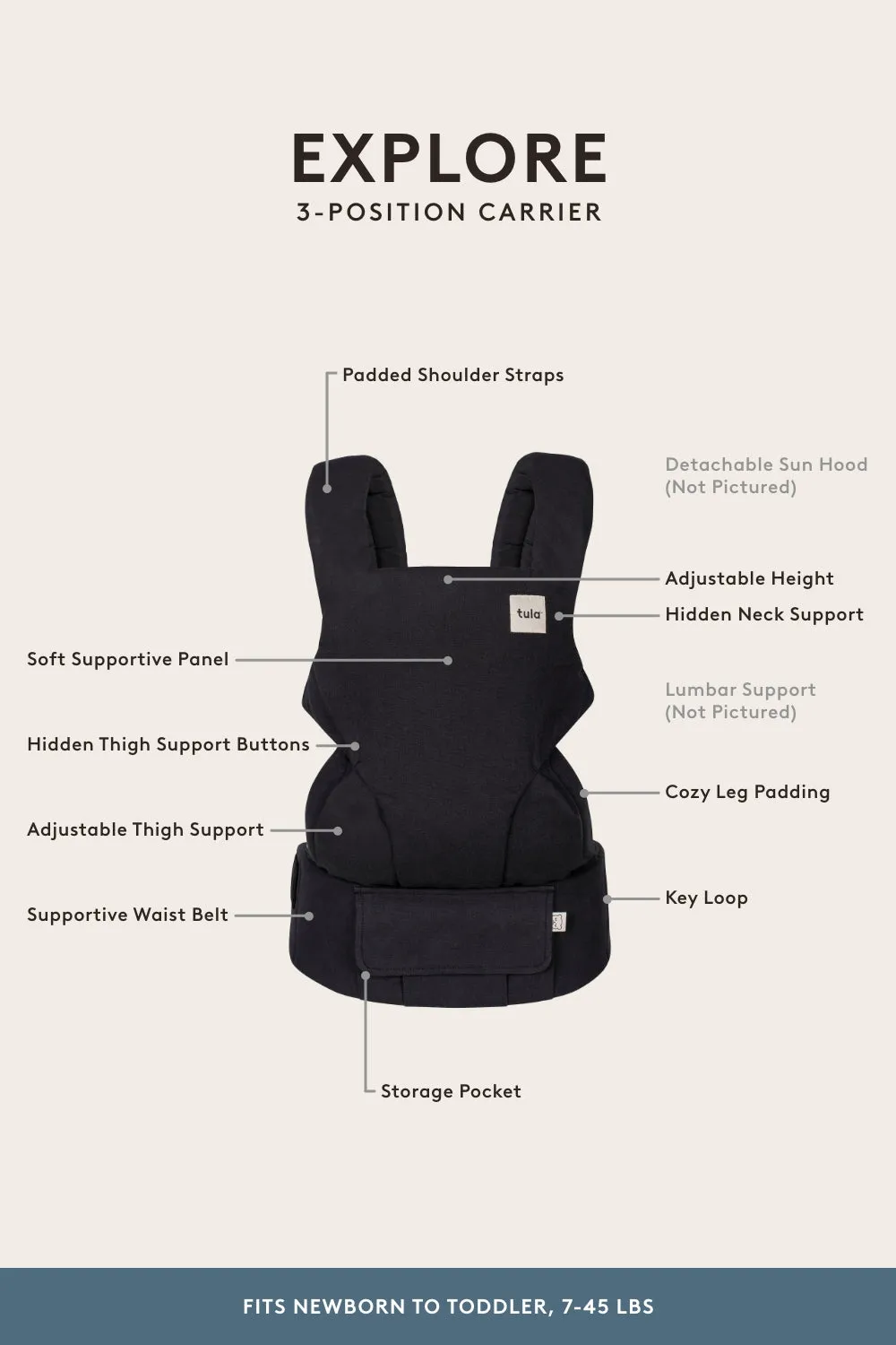 Geo Stones Irize Force - Signature Woven Explore Baby Carrier