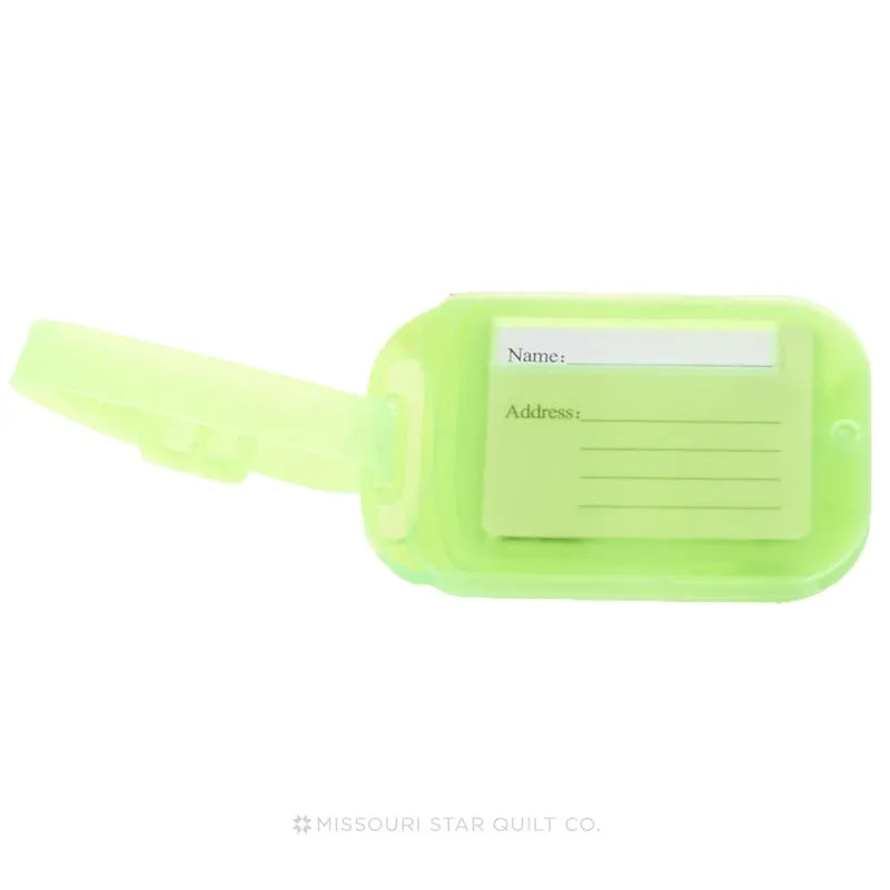 Go and Sew Luggage Tag Sewing Kit - Assorted Colors