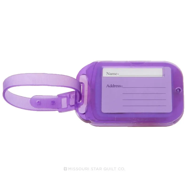 Go and Sew Luggage Tag Sewing Kit - Assorted Colors