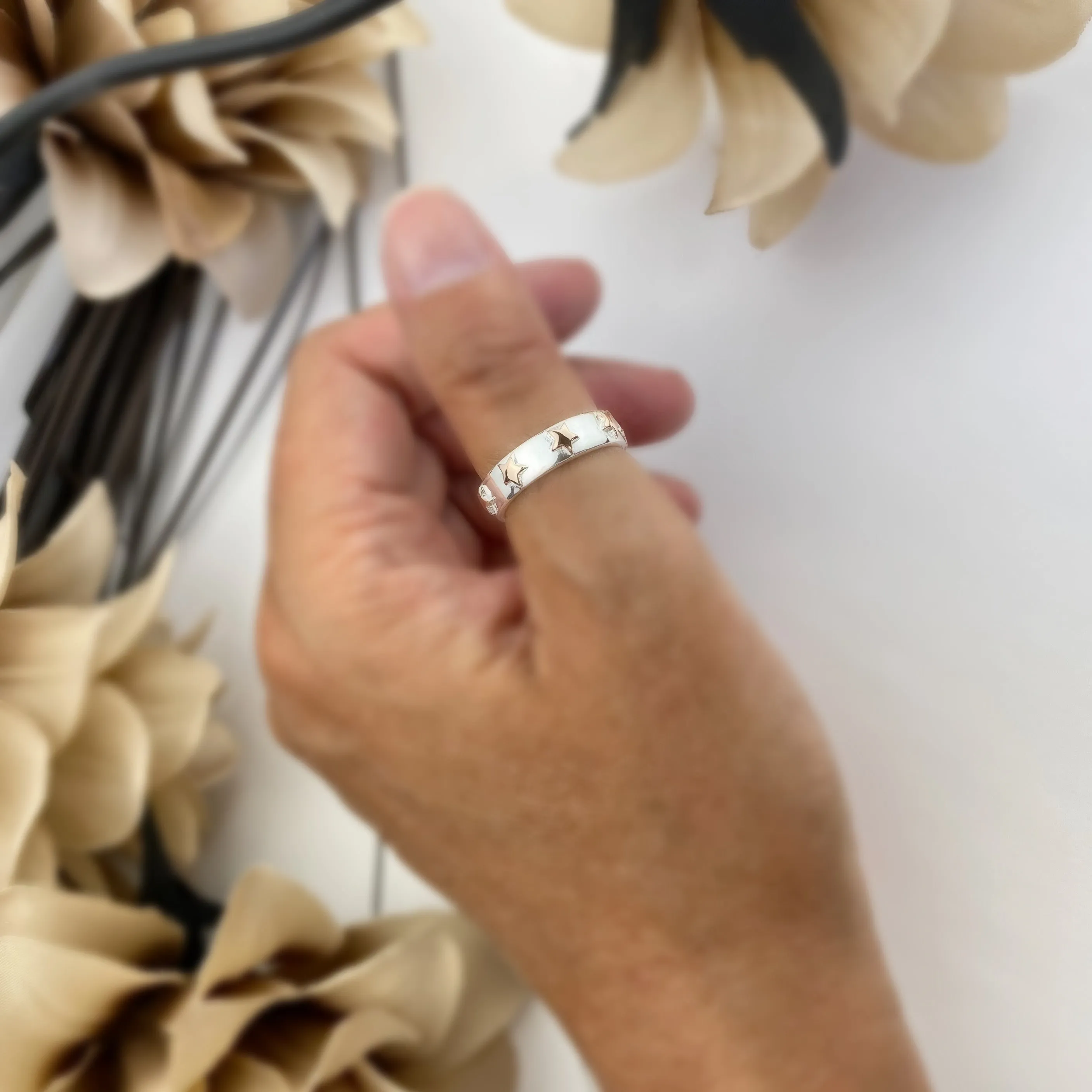 Gold Stars Ring - SR2181