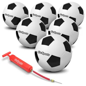 GoSports Size 5 Playground Rubber Soccer Ball