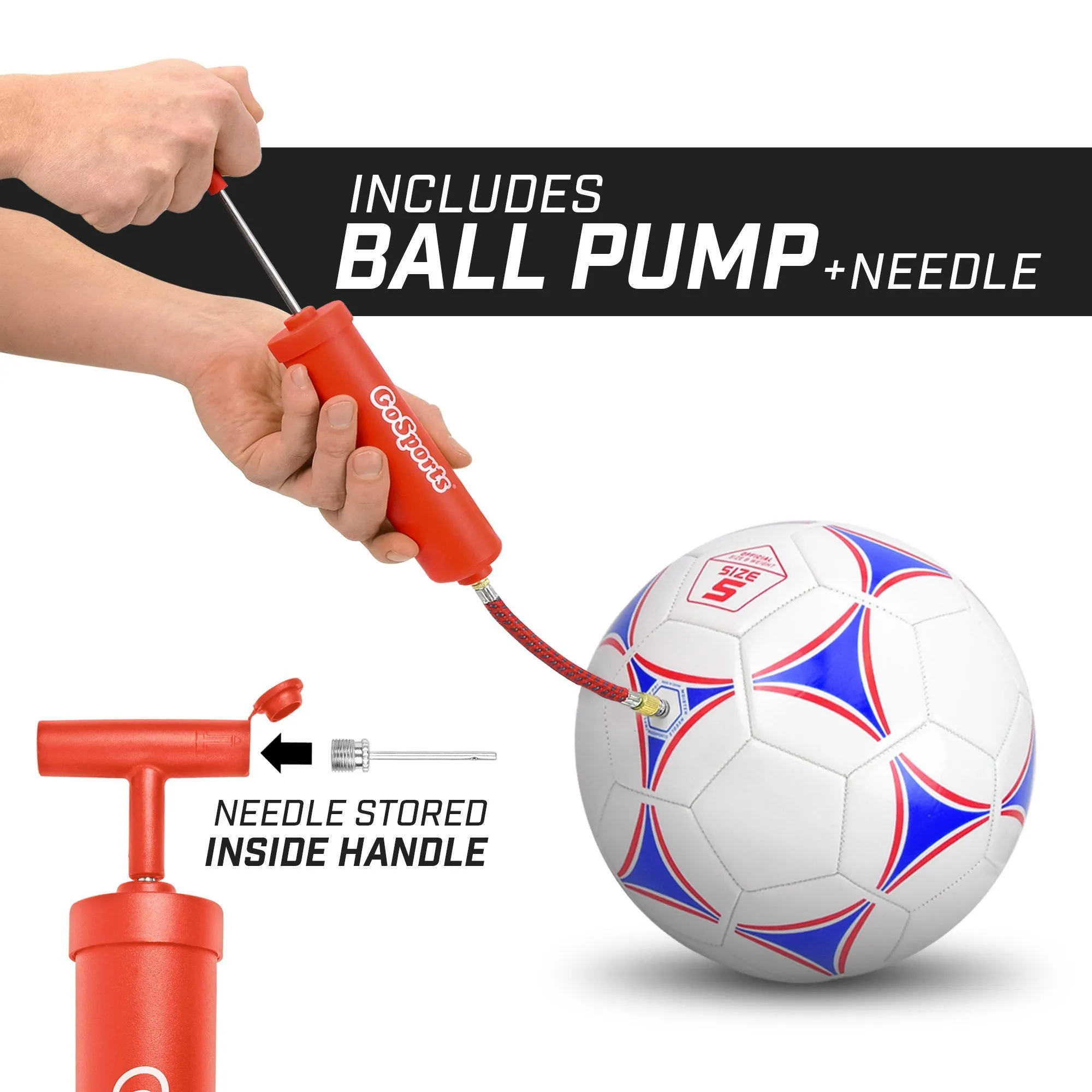 GoSports Size 5 Premier Soccer Ball