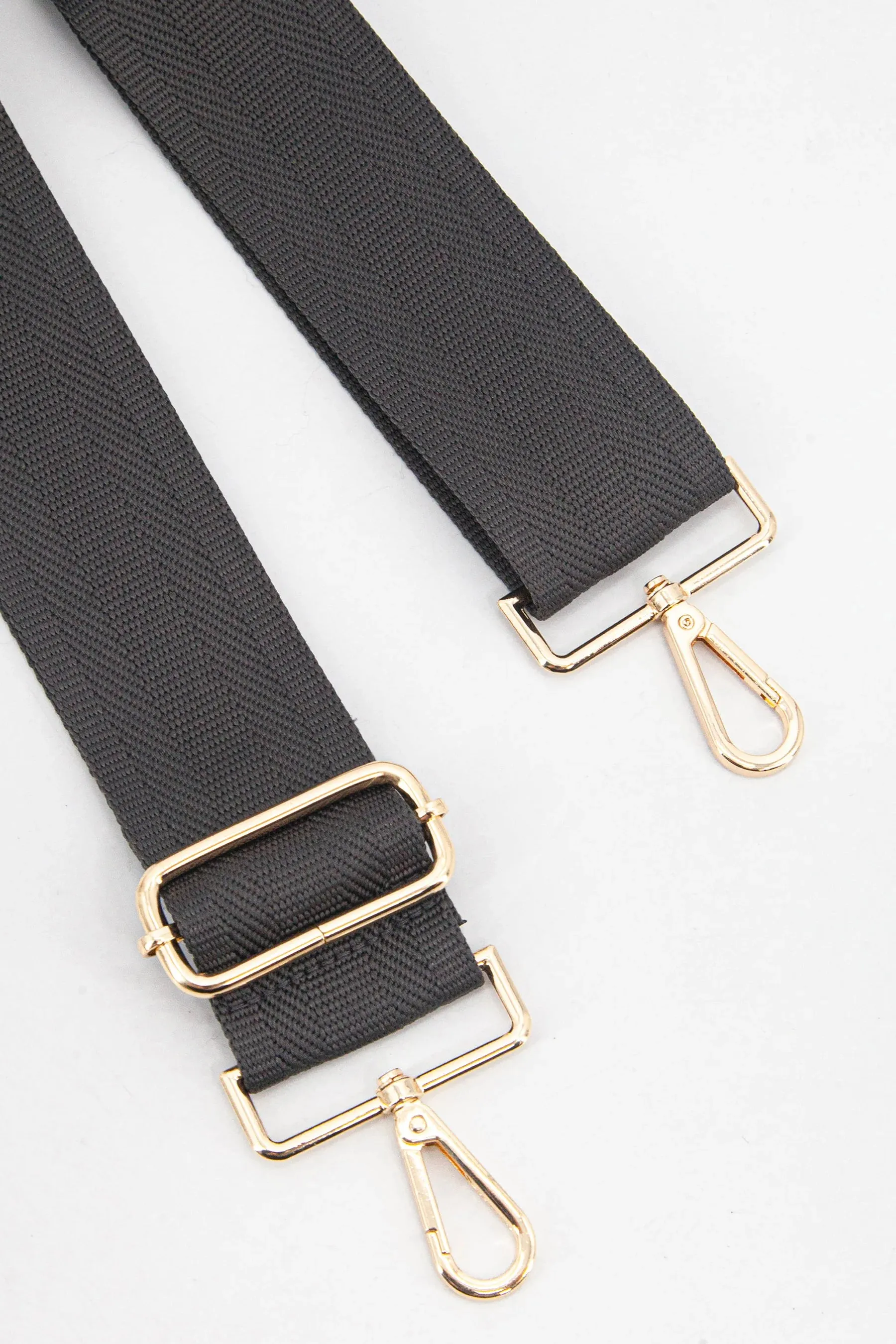 Grey Woven Bag Strap