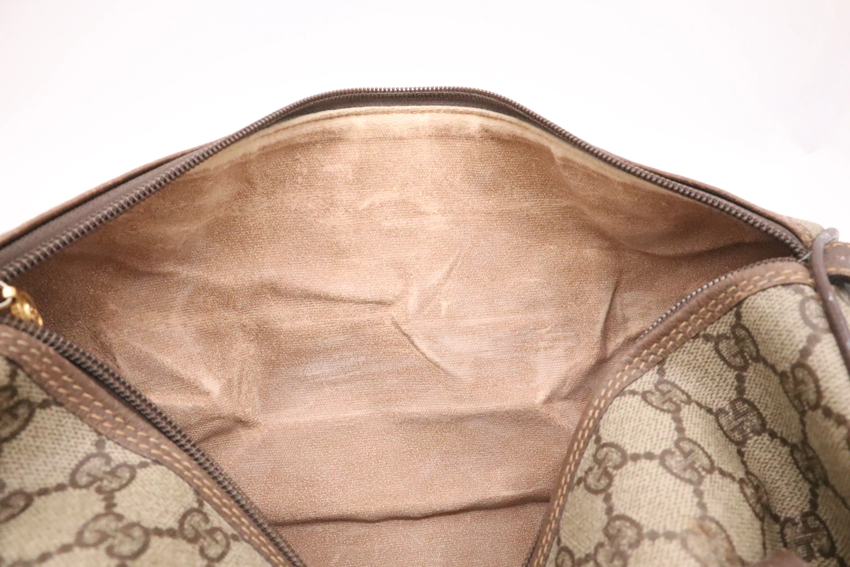 Gucci Boston Bag in GG Supreme Canvas