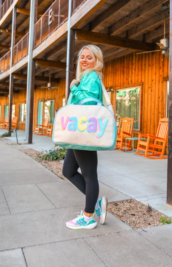Jadelynn Brooke Duffel Bag - Vacay - Coral