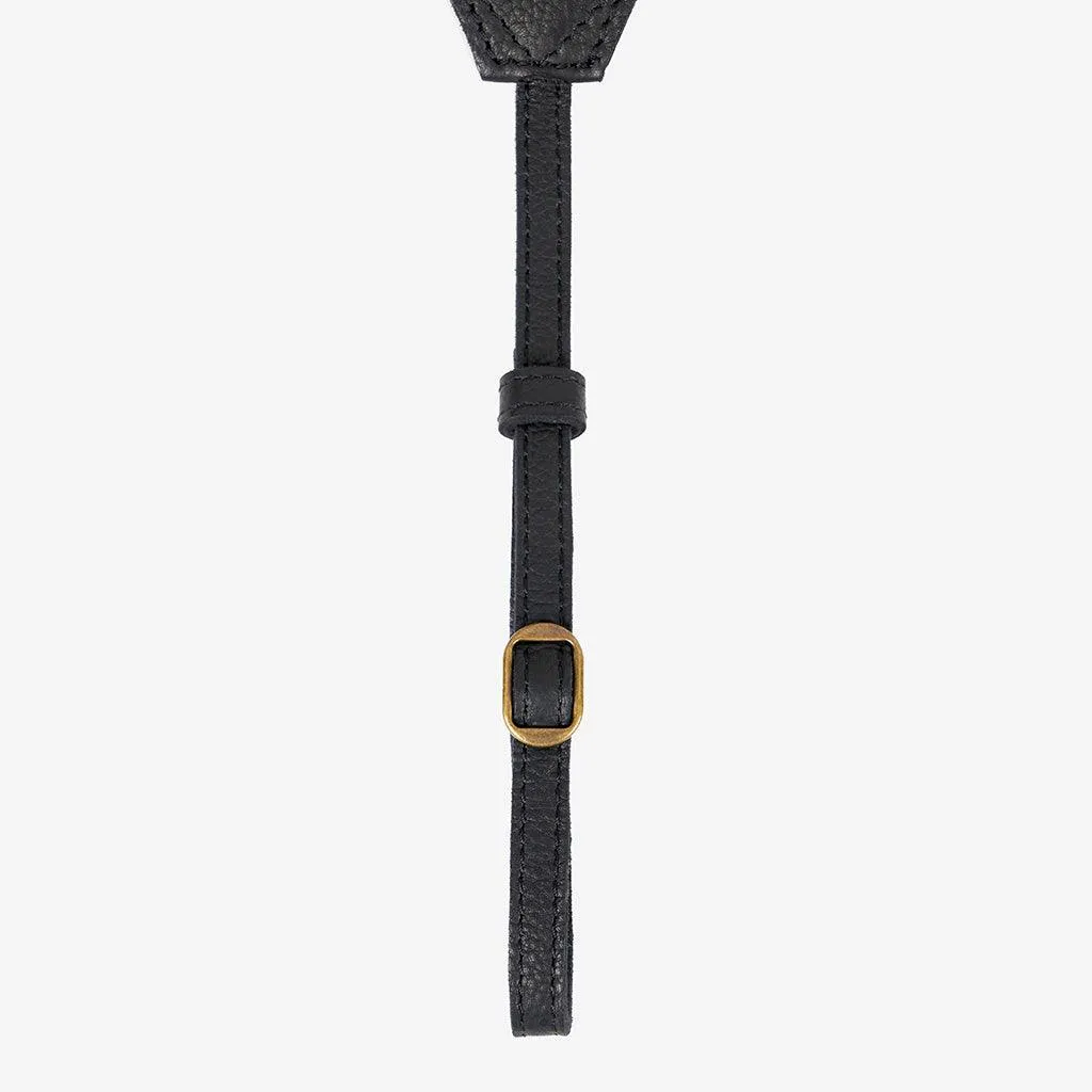 Jaipur #104 - Fabric & Leather camera strap