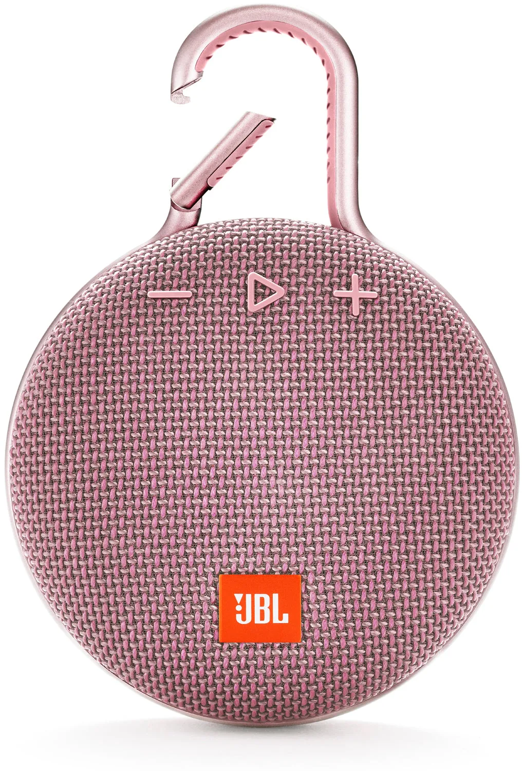 JBL Clip 3 Dusty Pink Portable Bluetooth Speaker - JBLCLIP3PINK